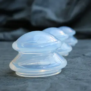 最畅销的中国透明硅胶拔罐套装，用于自我治疗