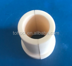Präzisions mechanik 99% Aluminium oxid Keramik Semi Harf Rund kolben - Product Image 4