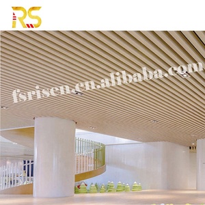 Embellecedor de azulejos de techo suspendido de aluminio decorativo Interior de edificio de oficinas <span class=keywords><strong>para</strong></span> pared y techo - Product Image 2