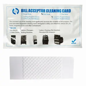 Compatibile JCM Bill Validator/Gettoniera Carte di Pulizia