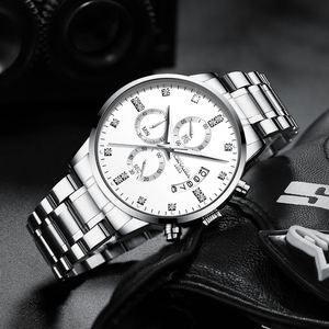 CRNAIRA relojes para hombre marca de lujo <span class=keywords><strong>reloj</strong></span> de los hombres de acero inoxidable cuarzo relojes <span class=keywords><strong>reloj</strong></span> masculino - Product Image 6