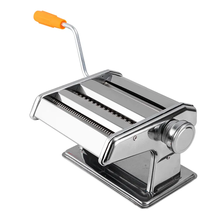 150 hoge kwaliteit noodle cutter deeg rollen machine handleiding pasta maker