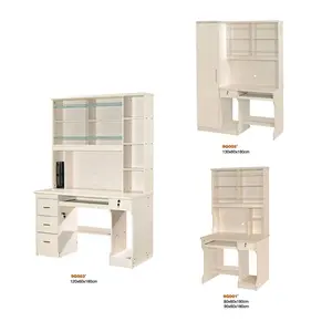 Yatak odası mobilyası Modern beyaz basit tarzı çekmece ile çok katmanlı bölme depolama Dresser seti