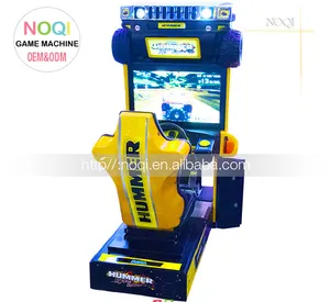 32''LCD Hummer kids người lớn vui chơi giải trí arcade cổ điển simulator racing lái xe ô tô