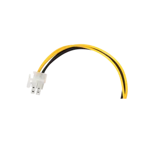 equivalent 6 pin power to 4 pin molex connector wire harness for motherboard