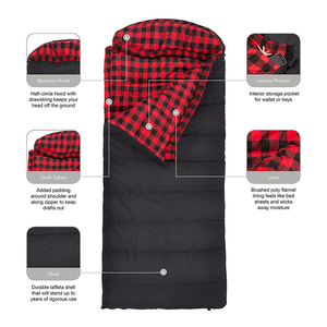 Yimuq — enveloppe, en coton, personnalisée, ultraléger, imperméable, Portable, sac de couchage d'extérieur pour maman, Camping d'hiver - Product Image 6