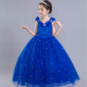 Vestido de Cinderella de las muchachas Party Girls Pascua carnaval traje - Product Image 4