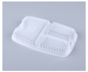 Vente chaude trois <span class=keywords><strong>treillis</strong></span> inséré biodégradables plateau de nourriture pour la vente en gros - Product Image 4