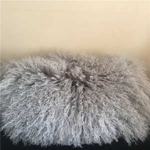 Tessuto in <span class=keywords><strong>Pelliccia</strong></span> di Capra Naturale Riccio e Lungo, <span class=keywords><strong>Pelliccia</strong></span> <span class=keywords><strong>d</strong></span>'<span class=keywords><strong>Agnello</strong></span> del Tibet - Product Image 6