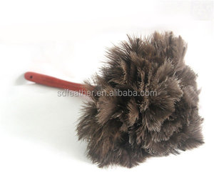 Wholesale <strong>Cleaning</strong> Brush Ostrich Feather <strong>Duster</strong> for Home Office Car Dusting Tool Soft Fluffy Cleaner Bookshelf <strong>Cleaning</strong> - Product Image 1