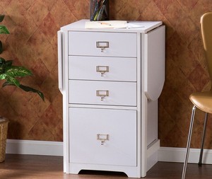 Organizador de plegado blanco y escritorio artesanal - Product Image 4