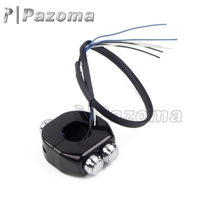 Interrupteur de guidon de moto étanche, 21/22mm, pour phare, klaxon pour freinage, ON/OFF, tue, à 3 boutons - Product Image 3
