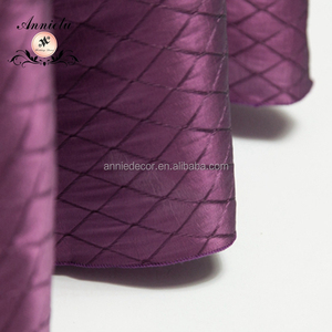 Kim cương có hình dạng nghiền nát taffeta wedding <span class=keywords><strong>pintuck</strong></span> bảng cho bữa tiệc sự kiện - Product Image 4