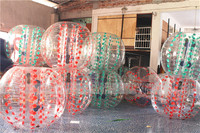 Usine prix professionnel compétences de football gonflable gonflable de boule de butoir de bulle de zorbing de corps pour des enfants et des adultes