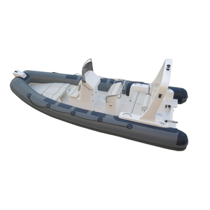CE Certificat Gonflable En Fiber <span class=keywords><strong>De</strong></span> Verre Bateau À Rames Usine Prix 20ft - Product Image 1