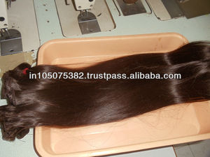 Extensiones de Cabello Virgen Remy Indio, Grado AAAAA, 22 Pulgadas de Largo, para Tejido - Product Image 1