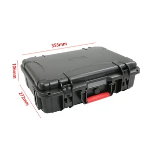 Hot selling alu box Universal ABS Waterproof Case Suitcase Plastic Hard Case Tool Box plastic hard carrying case