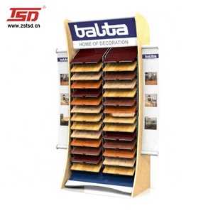 Chine usine personnalisée en bois présentoir d'échantillons de tapis de sol stratifié plancher échantillon panneaux d'affichage - Product Image 2