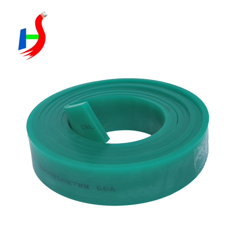 triple durometer rubber squeeze for t-shirt printing