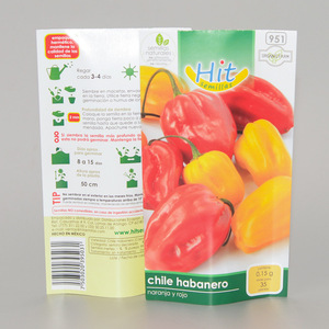 <span class=keywords><strong>Sac</strong></span> d'emballage de semences agricoles de <span class=keywords><strong>légumes</strong></span> <span class=keywords><strong>et</strong></span> de <span class=keywords><strong>fruits</strong></span> à 3 joints latéraux de haute qualité - Product Image 4