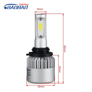 Alta Auto Parts S2 COB 40 W LED faro bombilla 8000LM lámpara auto luces LED H3 <span class=keywords><strong>H7</strong></span> H8 H9 h13 H16 H11 9005 9006 coche LED H4 - Product Image 6