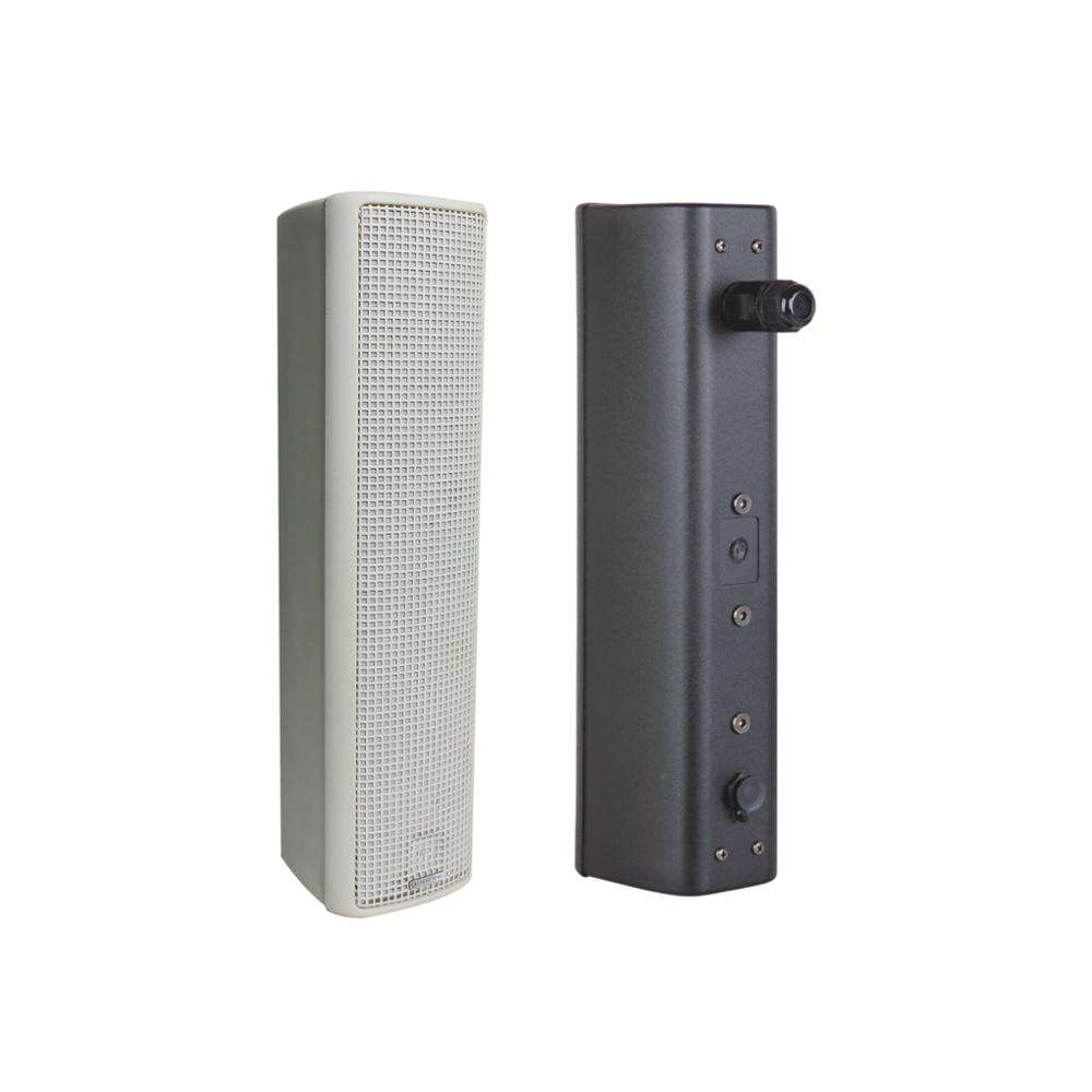 Dante Network 100W Column Speaker with DSP and POE Power