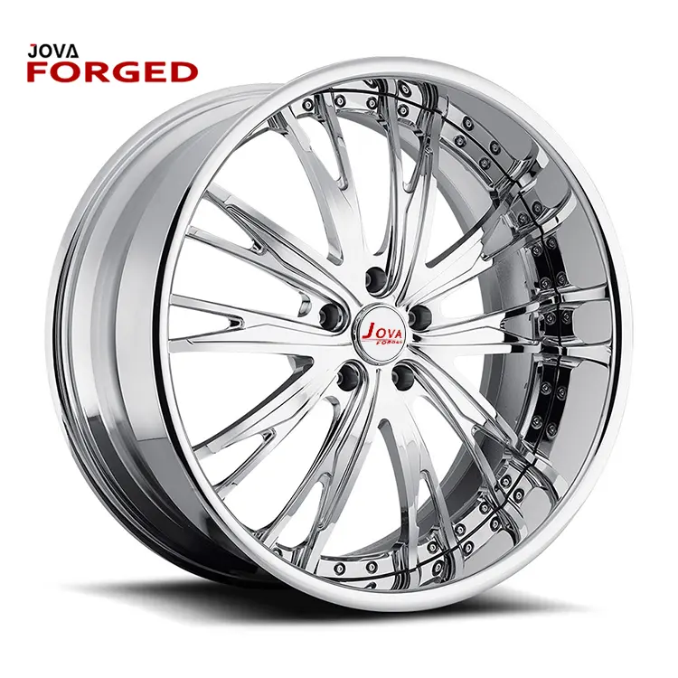 One Piece LightWeight Wheels Silver Color Sports Car Rims