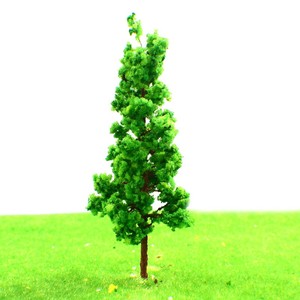 Mô hình thu nhỏ cây vàng đậm/mô hình kiến trúc cây nhựa nhỏ 4.5cm - Product Image 5