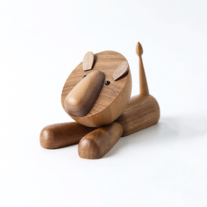 Home Decor furniture wholesale wooden ornaments lion crafts kids wooden gifts Wood Craft in living room
