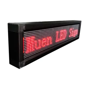 P10 dipimpin papan pesan led sign pintu banner