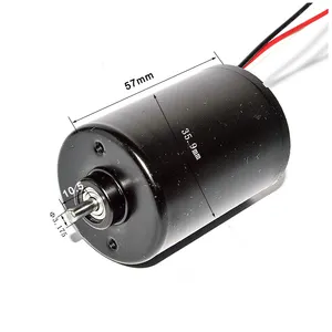 Brushless 12 volt dc motore 3000 rpm per il ventilatore elettrico