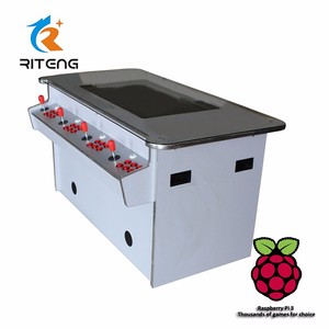 Arcade video game machine <span class=keywords><strong>4</strong></span> jugadores 1505 <span class=keywords><strong>en</strong></span> <span class=keywords><strong>1</strong></span> mesa de cóctel arcade juegos - Product Image 1