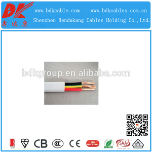 Plana de pvc cable de alambre eléctrico de cable plano #12 apartamento viajando por cable - Product Image 1