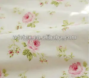 Floral Printing 100% Cotton fabric for bed sheeting