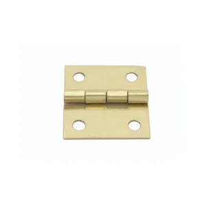 bronze plated small steel hinge for picture frame