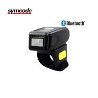 Mini scanner de codes-barres sans fil, scanner de codes-barres portable, lecteur de codes QR 2D extérieur, batterie 380 mA MJ-R30
