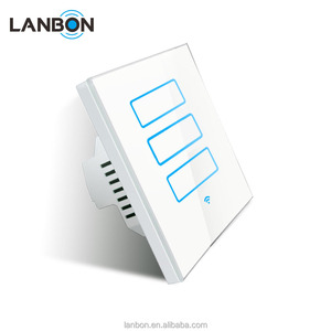 Lanbon intelligent maison intelligente wifi interrupteur mural, interrupteur de lumière de travail avec Google home et <span class=keywords><strong>Amazon</strong></span> Alexa - Product Image 6