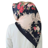 Écharpe pour fille musulmane de style Dubaï en gros