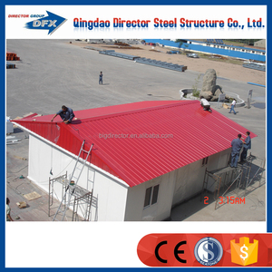 Flat setting prefabricated steel frame home or premade House prefabricated prices - Product Image 1