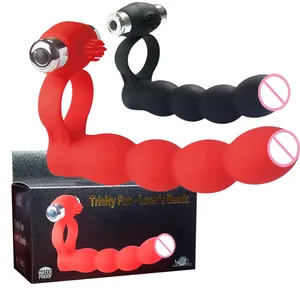 Vibrator für Frauen Penetration Strapon Dildo Anal Sexspielzeug Perle Butt Plug Strap On Intimate Adult Sex Produkt für Paare