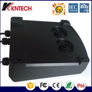 Teléfono KNTECH ATEX antiexplosión KNEX1 Teléfono de área peligrosa a prueba de explosiones para productos de telecomunicaciones de campos de petróleo y gas - Product Image 2