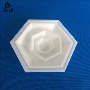 Platos y barcos de pesaje hexagonales de plástico de laboratorio - Product Image 3