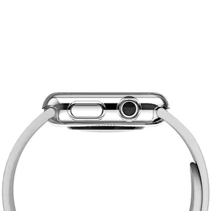 Tschick For Apple Watch Series 4/3/2ケース、iWatch Series 4用スリムクリアPCハードスクリーンプロテクター40mm 44mm (PCハードケース)