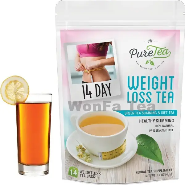 14day Body Cleansed Tea Abnehmen Tee, maßge schneiderte alle Arten von US-Markt Kräutertees