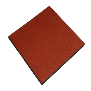 Best Quality Anti-shock easy drainage anti-slip rubber flooring playground rubber tile