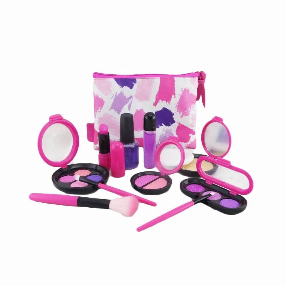 * Make up sets cho thanh thiếu niên cô gái Không-độc hại kid giả vờ chơi đồ chơi giả vờ chơi thực làm cho bộ dụng cụ cho cô gái Vẻ Đẹp Đồ Chơi