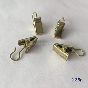 Ivoduff Wholesale Metal Curtain <strong>Hooks</strong> Curtain Hanger <strong>Clips</strong> Adjustable Curtain <strong>Clip</strong> - Product Image 4