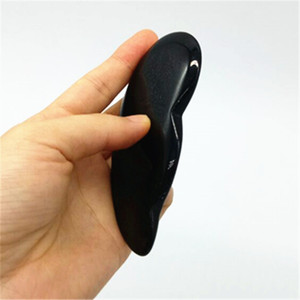 Piedra Gua Sha <span class=keywords><strong>de</strong></span> Obsidiana Negra Natural, Herramienta <span class=keywords><strong>de</strong></span> Masaje para Desintoxicación y Limpieza <span class=keywords><strong>de</strong></span> Energía Negativa, Raspador Facial Profesional para Lifting <span class=keywords><strong>SPA</strong></span> - Product Image 6