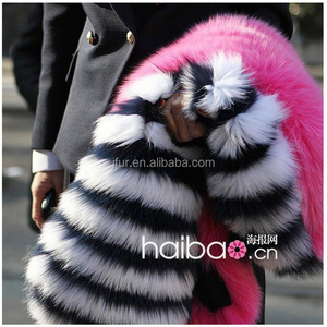 Estilo de la estrella de Super moda mejor alfombra de Color las mujeres bufanda de piel de zorro/Collar - Product Image 3