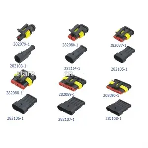 Elektronica Crimp Terminal 1.5 Serie Tyco Sensor Plug 1pin 2pin 3pin 4pin 5pin 6pin Connector Met Rubberen Afdichting